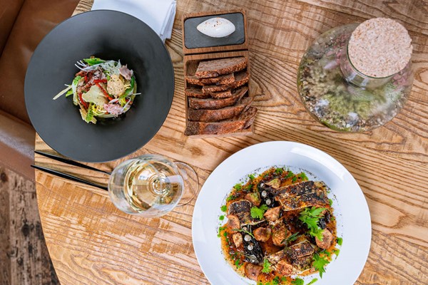 Sky High Three Course Meal for Two at Bokan