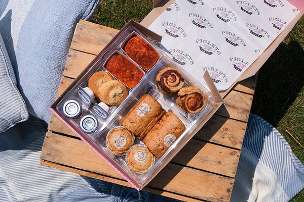 Savoury Afternoon Tea for Two at Home with Piglet's Pantry