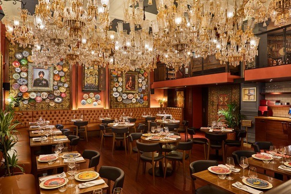 Pre Theatre Two Course Meal with Prosecco for Two at Colonel Saab 3 Pre Theatre Two Course Meal with Prosecco for Two at Colonel Saab