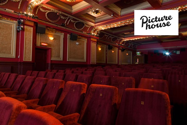 Picturehouse Cinema Tickets for Two Adults with Popcorn