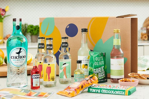 Monthly Gin Box for Three Months from Craft Gin Club 6 Monthly Gin Box for Three Months from Craft Gin Club