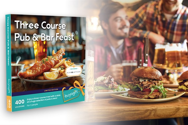 Three Course Pub & Bar Feast Experience Box