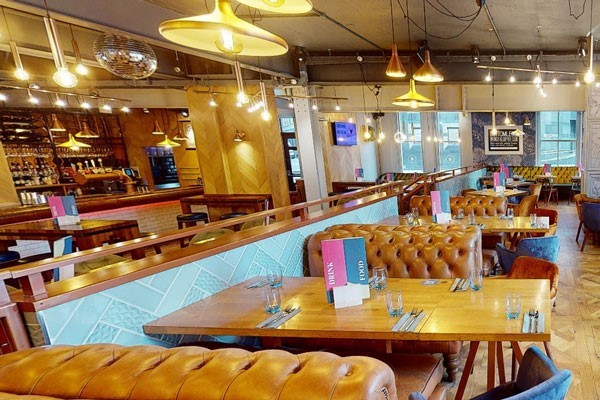 Manchester City Etihad Stadium Tour for Two Adults with One Course Meal with Prosecco at Banyan 6 The Crystal Maze LIVE Experience in Manchester with One Course Meal with Prosecco for Two at Banyan