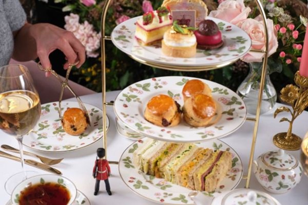 InfiniTEA Bottomless Champagne Afternoon Tea for Two at Conrad London St James