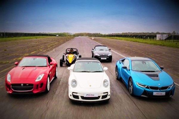Junior Five Supercar Driving Blast and Free High Speed Passenger Ride â Week Round