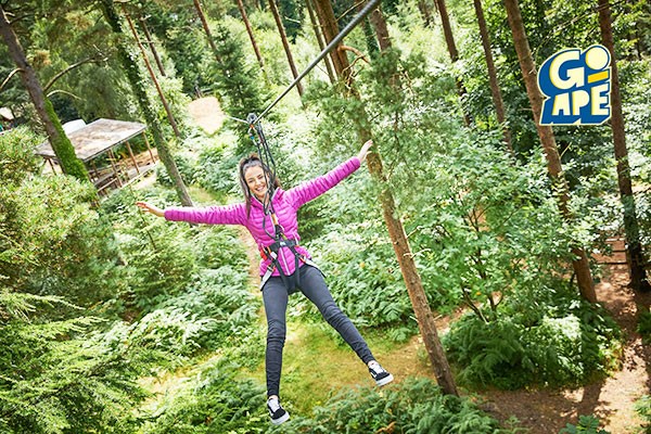 Treetop Challenge for One Adult at Go Ape