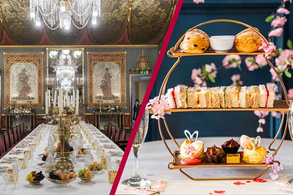 Brighton Pavilion Entry and Afternoon Tea with Bubbles for Two at Hilton DoubleTree Brighton