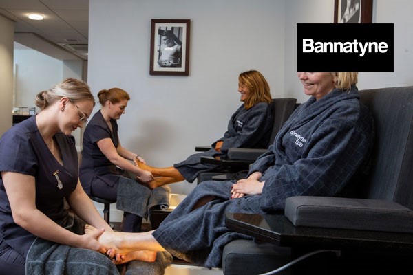 Bannatyne Spa Day with Three Treatments and Cream Tea for Two