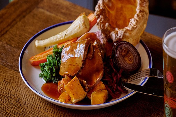 Sunday Roast with a Proper Pint for Two at Brewhouse and Kitchen 5 Sunday Roast with a Proper Pint for Two at Brewhouse and Kitchen