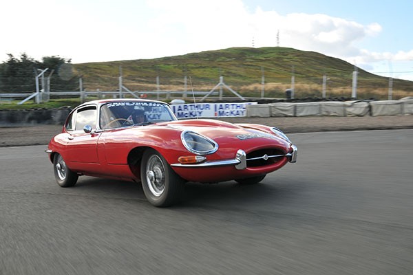 Jaguar E-Type Driving Thrill for One at Knockhill Racing Circuit 3 Jaguar E-Type Driving Thrill for One at Knockhill Racing Circuit