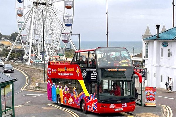 One Day Family Bus Pass for City Sightseeing Bournemouth