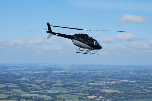 12 Mile Helicopter Tour with Bubbly for Two