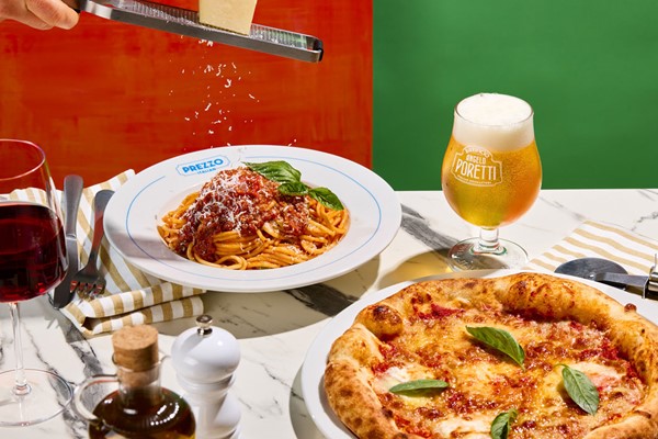 Three Course Meal for Two at Prezzo 4 Three Course Meal for Two at Prezzo